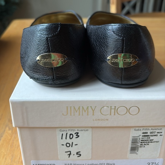 Jimmy Choo black flats - Picture 3 of 6
